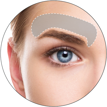 3D HIFU Eye Brows Treatments for Lines Wrinkles